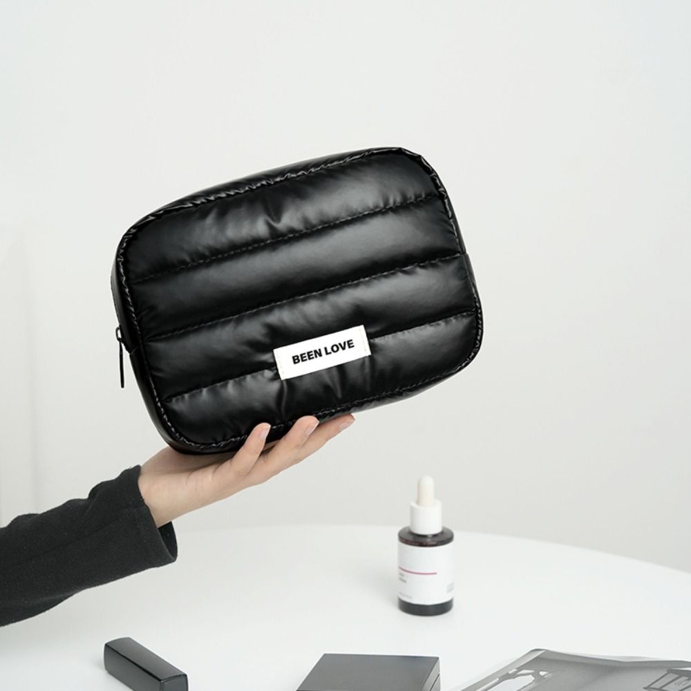 Skincare D'Alba - Portable Down Puffy Makeup Bag Large