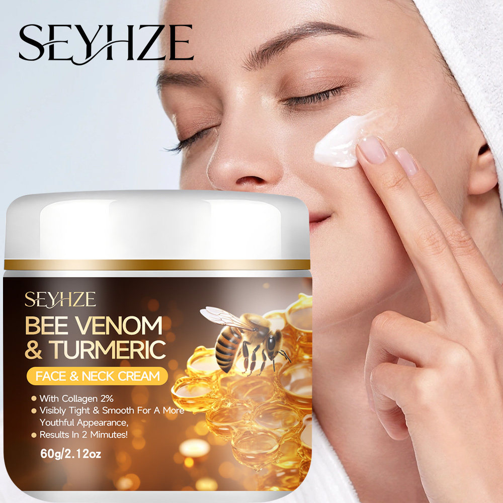 Ceramide Moisturizer - SEYHZE Bee Toxin Turmeric Firming Cream