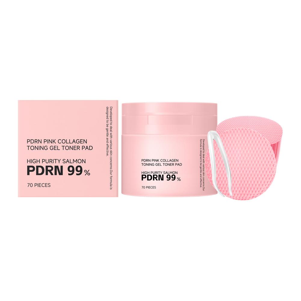 Skincare Glad2Glow - 70Pcs Korean PDRN Salmon Collagen Toner