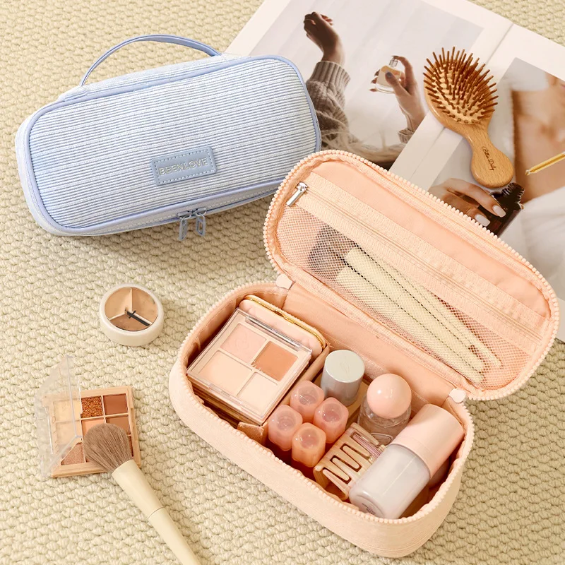 Skincare D'Alba - 2026 New Corduroy Cosmetic Bag for