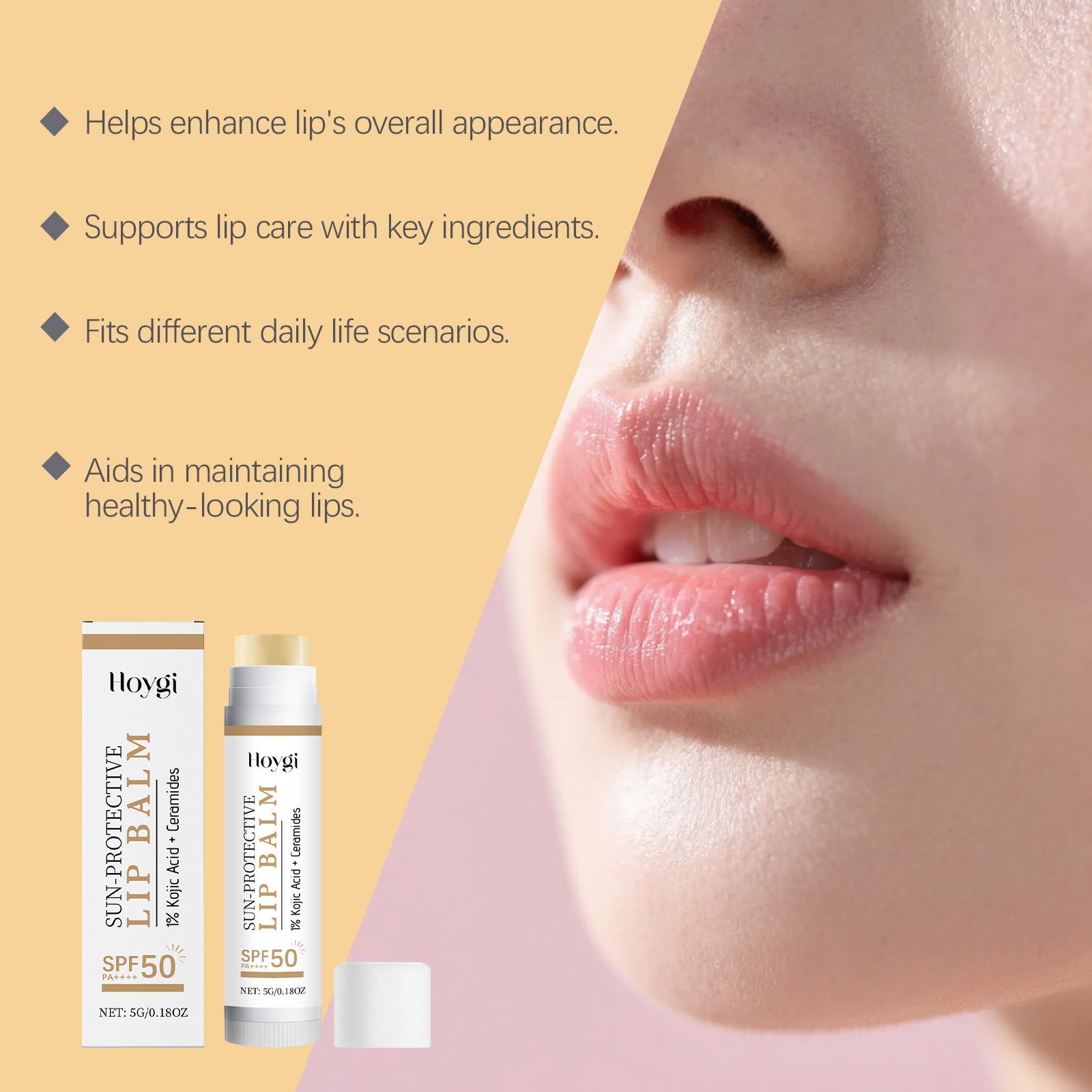 Sun Protective Lip Balm SPF50+ - Ceramide Moisturizer review and price