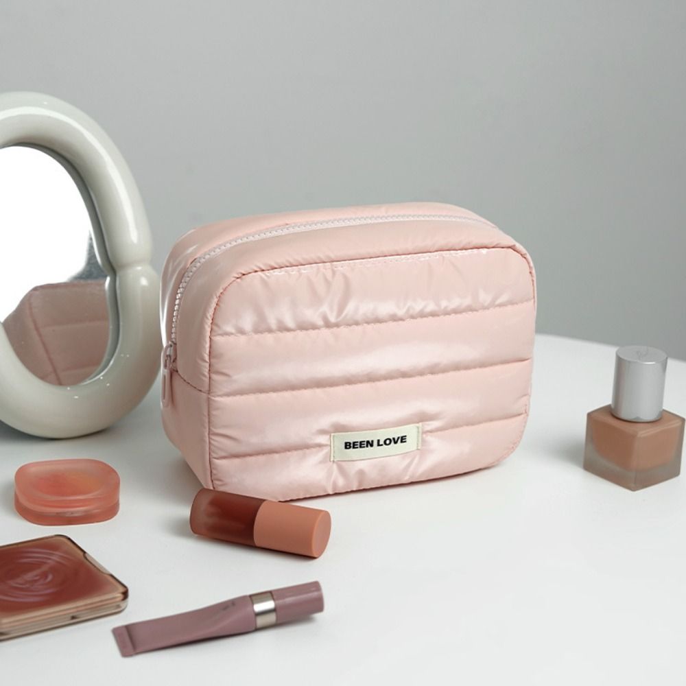 Portable Down Puffy Makeup Bag - Skincare D'Alba review and price