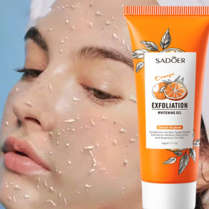Orange Exfoliating Peeling Gel - Ceramide Moisturizer review and price