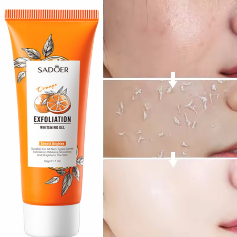 Orange Exfoliating Peeling Gel - Ceramide Moisturizer review and price