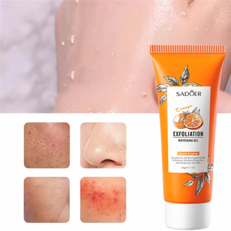 Orange Exfoliating Peeling Gel - Ceramide Moisturizer review and price