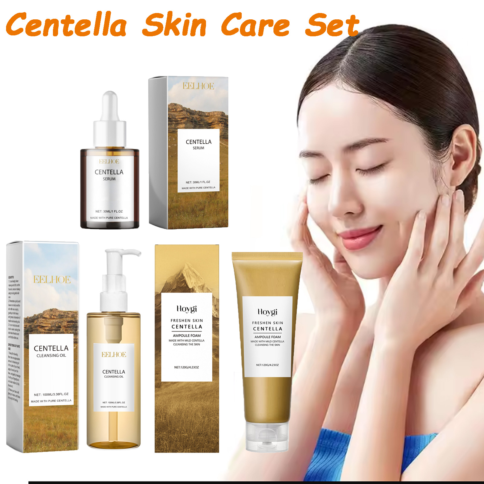 Centella Skin Care Set Centell - Skincare Glad2Glow review and price