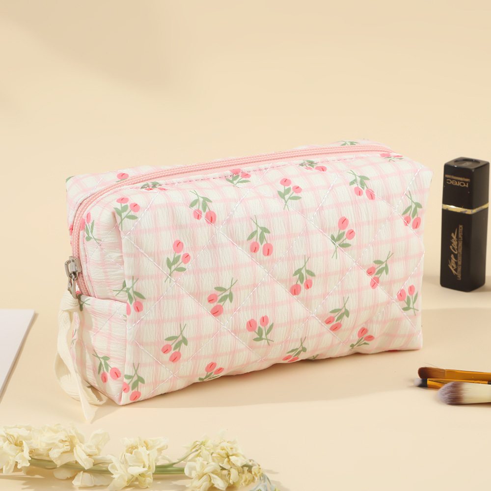 Floral Quilted Lipstick Storag - Skincare D'Alba review and price