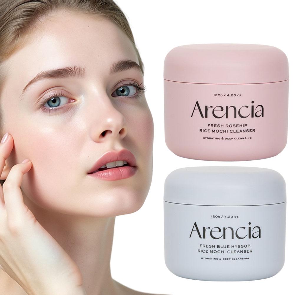 Arencia Rice Mochi Cleanser Cr - Skincare Glad2Glow review and price