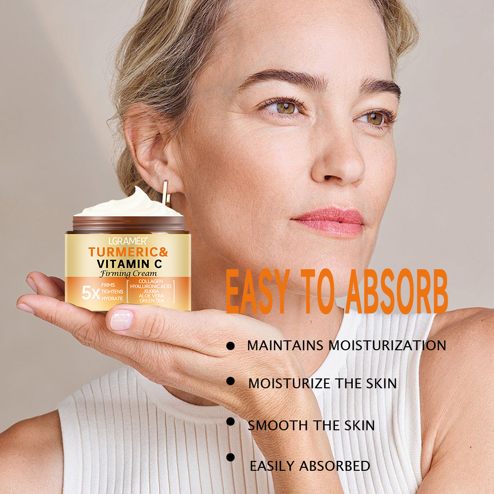Turmeric Vitamin C Face Cream  - Skincare Glad2Glow review and price