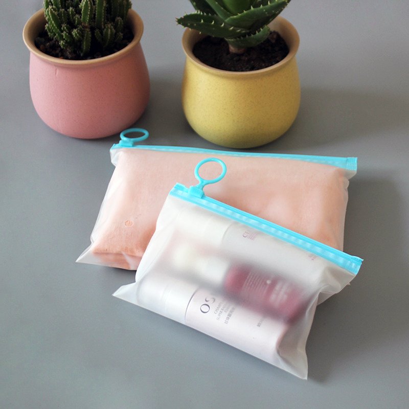 TETP Frosted Zipper Bags With  - Skincare D'Alba review and price