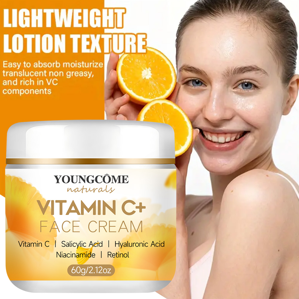 YOUNGCOMEN Vitamin C Face Crea - Skincare Glad2Glow review and price