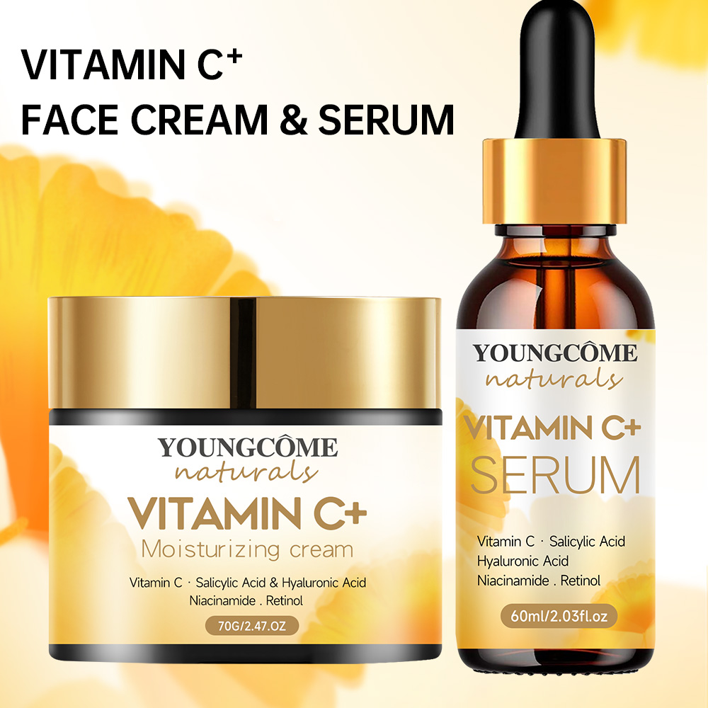 Vitamin C Face Cream & Essenti - Skincare Glad2Glow review and price