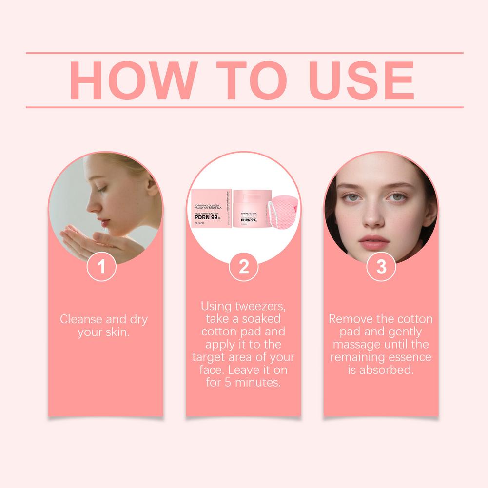 70pieces PDRN Pink Collagen To - Skincare Glad2Glow review and price
