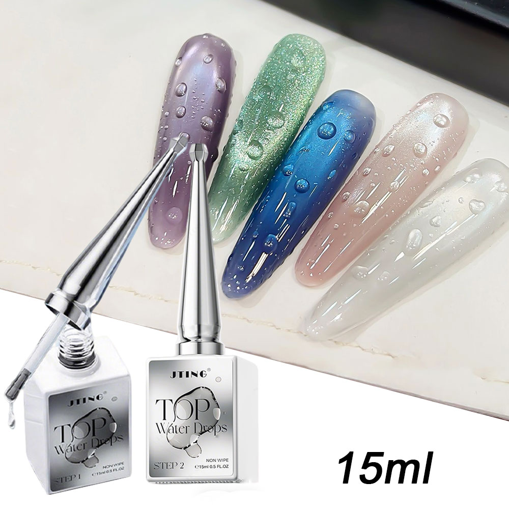 1/2pcs 3D Clear Water Droplet  - Cucumber Cooling Gel review and price
