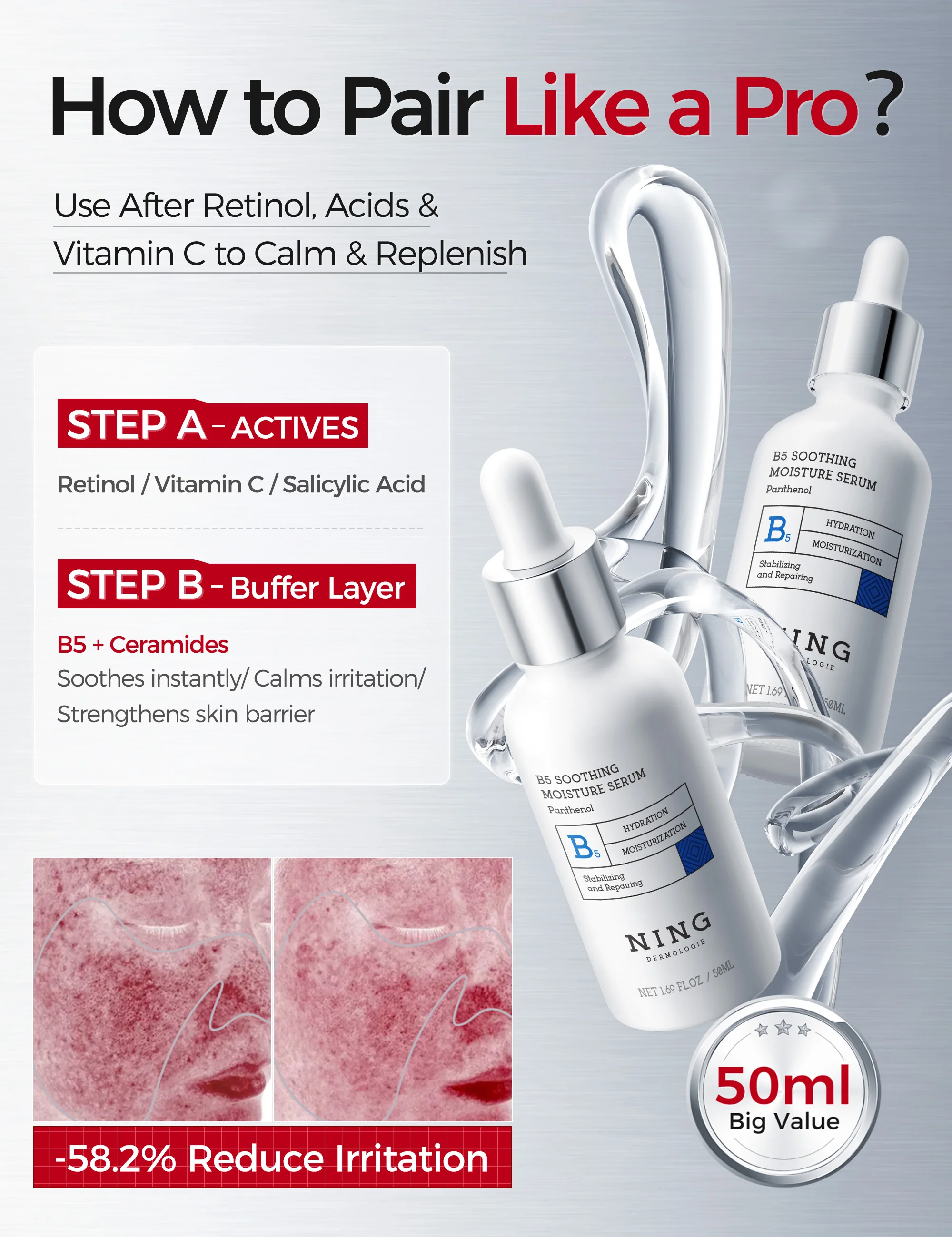 Vitamin B5 Serum – Hydrating,  - Ceramide Moisturizer review and price