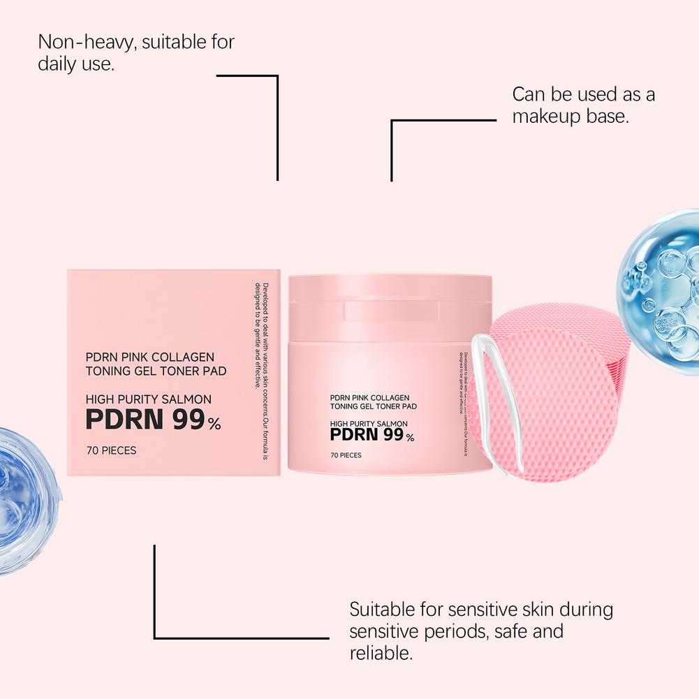 70Pcs Korean PDRN Salmon Colla - Skincare Glad2Glow review and price