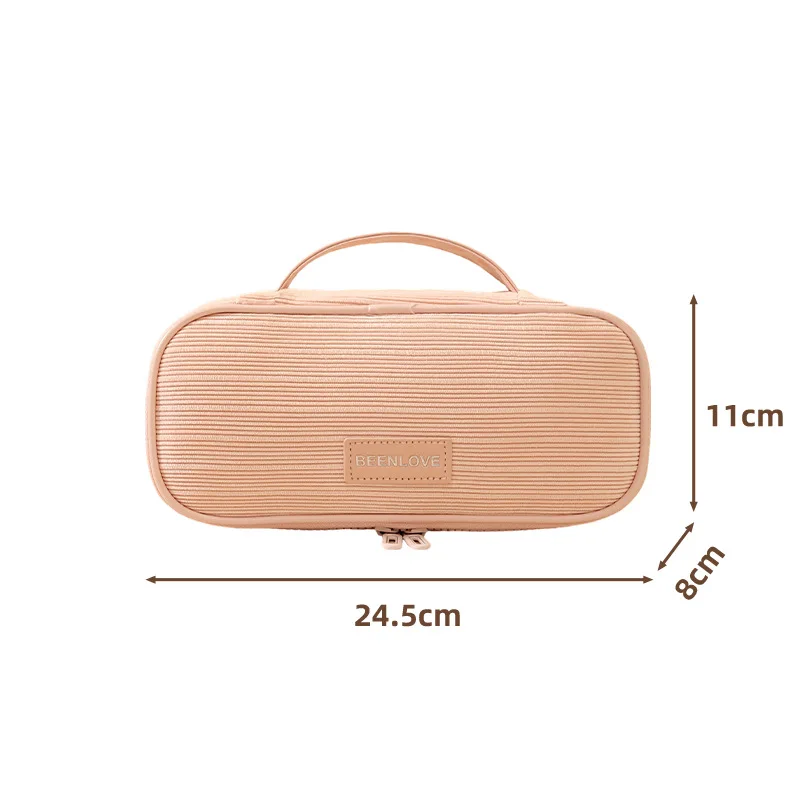 2026 New Corduroy Cosmetic Bag - Skincare D'Alba review and price